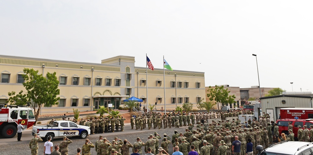 Camp Lemonnier Holds Patriot's Day Ceremony