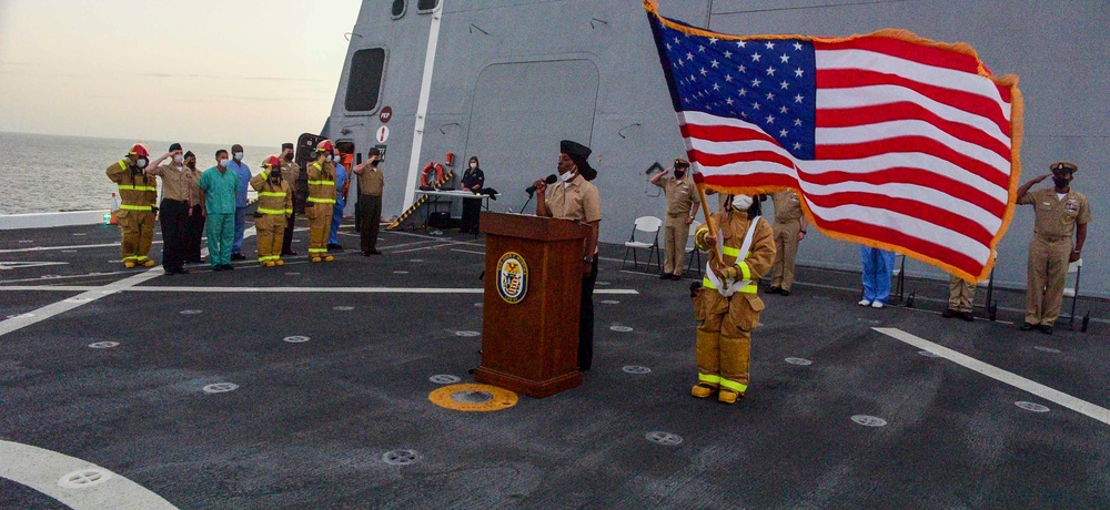USS John P. Murtha (LPD 26) 9/11 Remembrance Ceremony