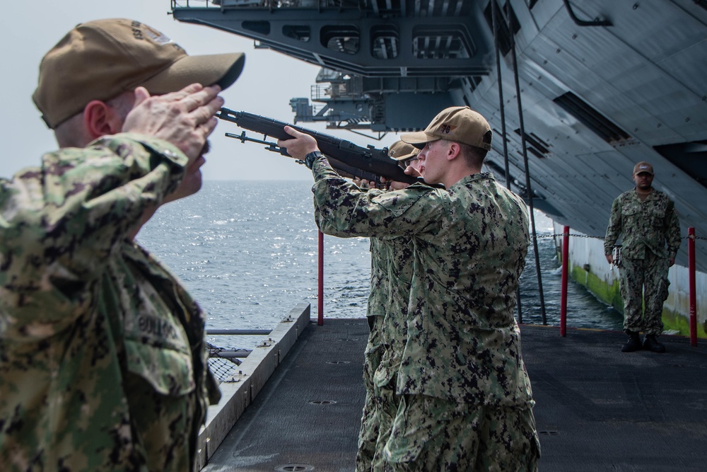 USS Ronald Reagan (CVN 76) 9/11 Memorial Ceremony