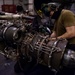 Helicopter Sea Combat Squadron (HSC) 4 Installs Helicopter Engine