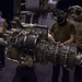 Helicopter Sea Combat Squadron (HSC) 4 Installs Helicopter Engine