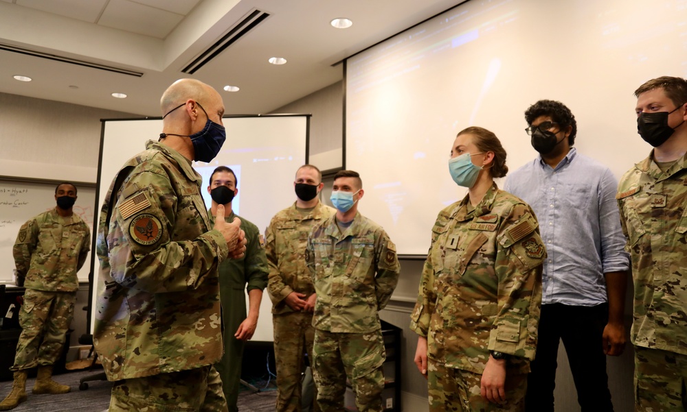 VCSAF GEN Allvin Visits DIRMOBFOR