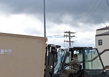 Airmen from the 134th Air Refueling Wing Force Support Squadron train in Alaska