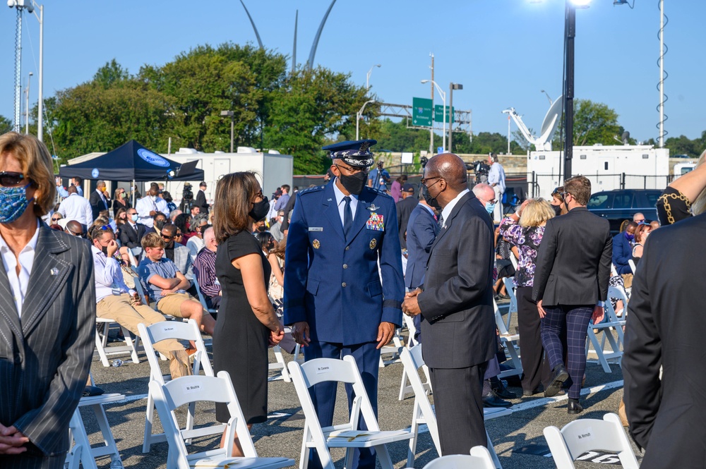 SD Austin, CJCS Gen. Milley preside over 9/11 Pentagon Memorial Ceremony