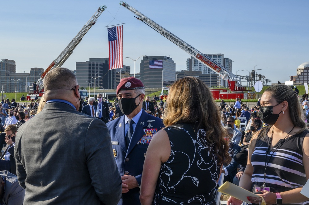 SD Austin, CJCS Gen. Milley preside over 9/11 Pentagon Memorial Ceremony