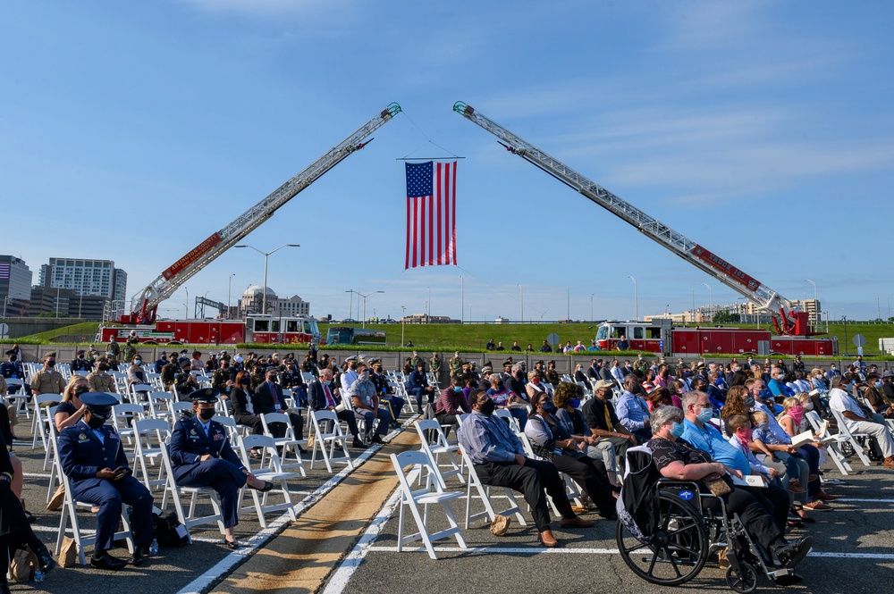 SD Austin, CJCS Gen. Milley preside over 9/11 Pentagon Memorial Ceremony