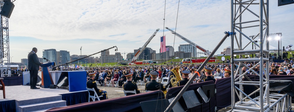 SD Austin, CJCS Gen. Milley preside over 9/11 Pentagon Memorial Ceremony