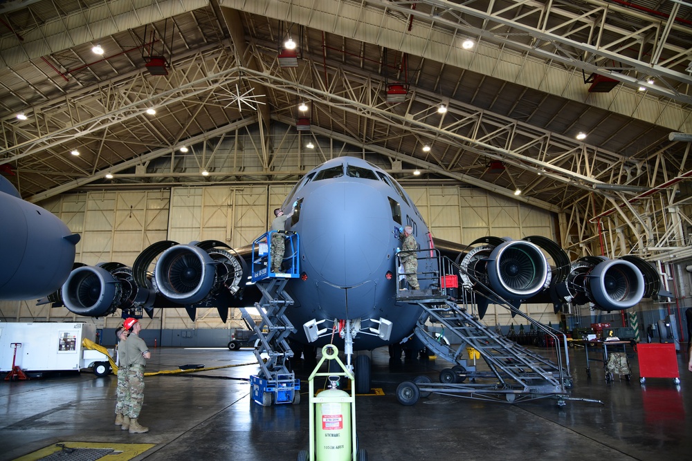 105th Airlift Wing C-17 Nose Art