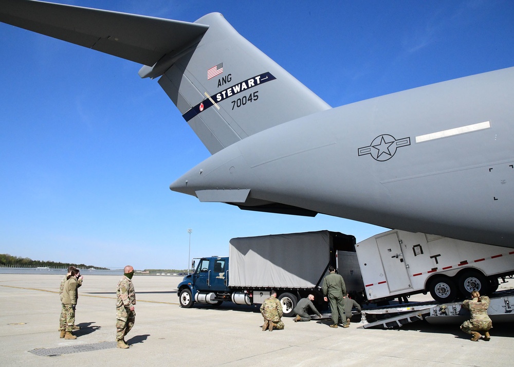 105th Communications Flight participates in JISCC training