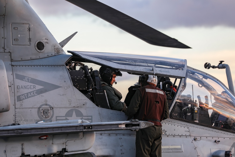 11th MEU flight ops aboard USS Essex