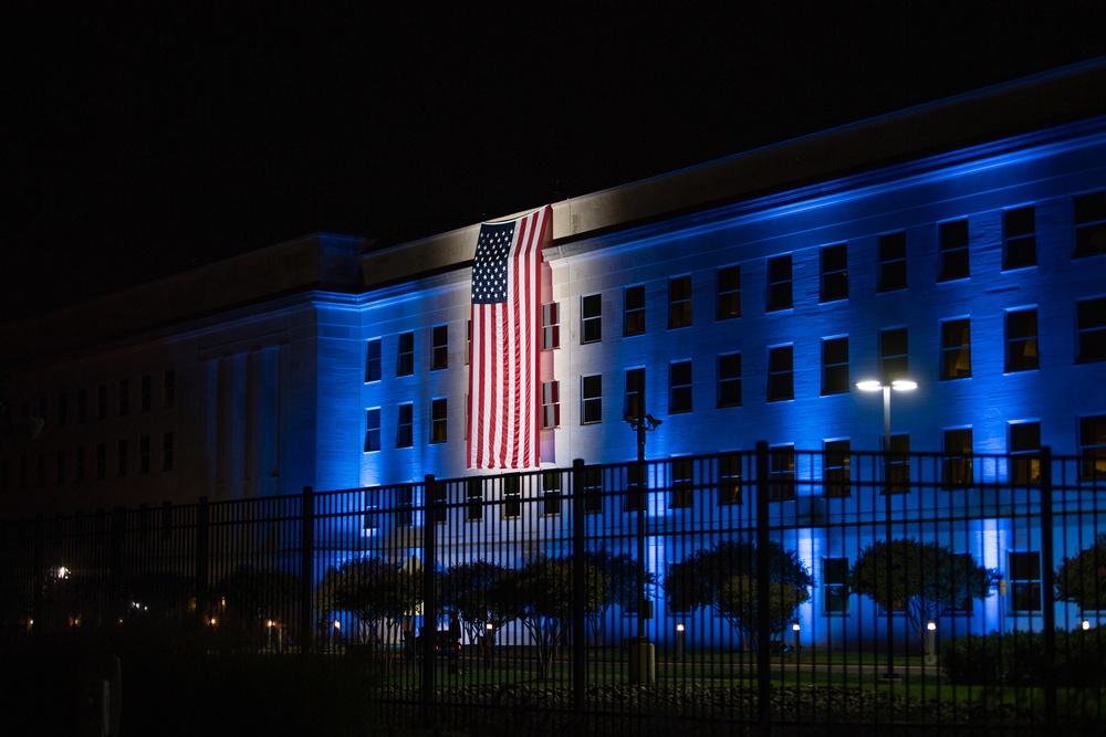 9/11 20th Anniversary Flag Unfurling