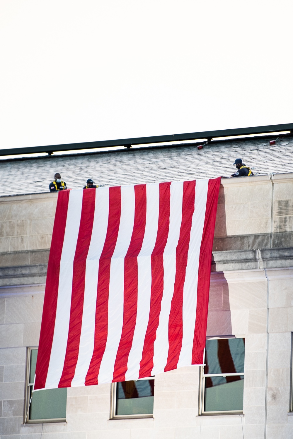 9/11 20th Anniversary Flag Unfurling