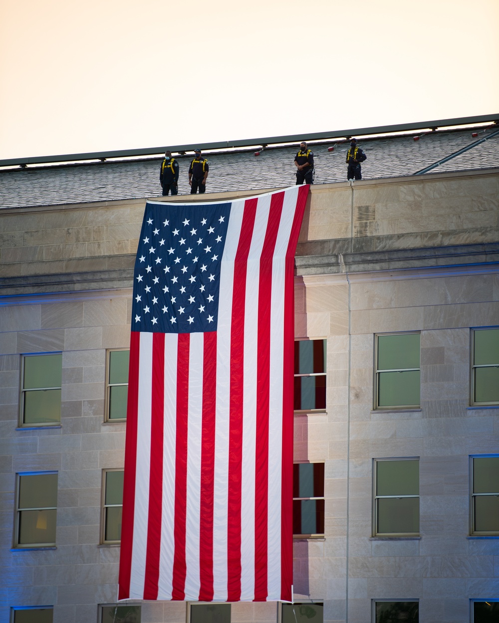 9/11 20th Anniversary Flag Unfurling