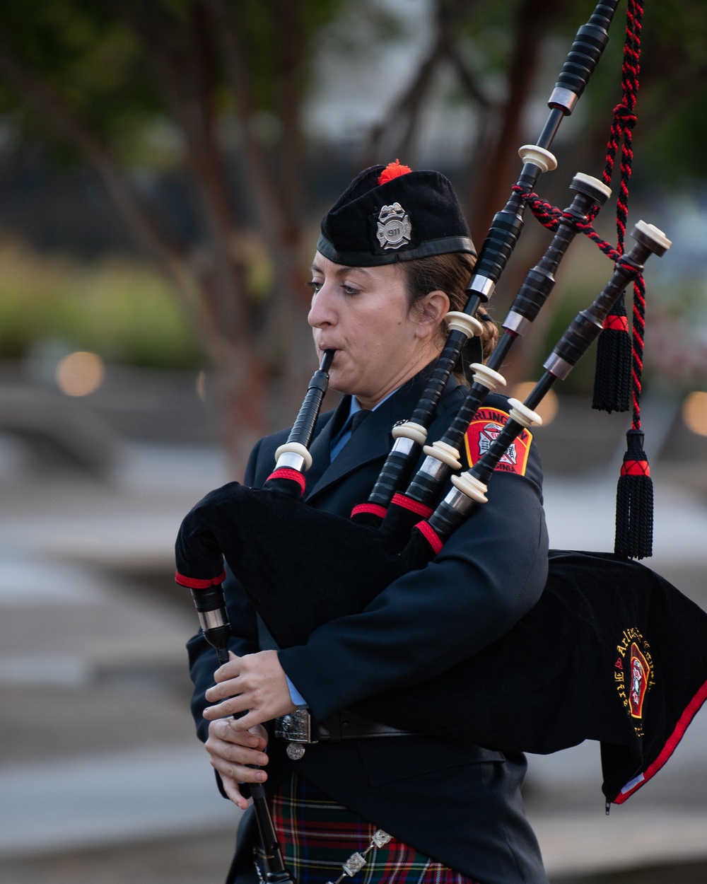 9/11 20th Anniversary Flag Unfurling