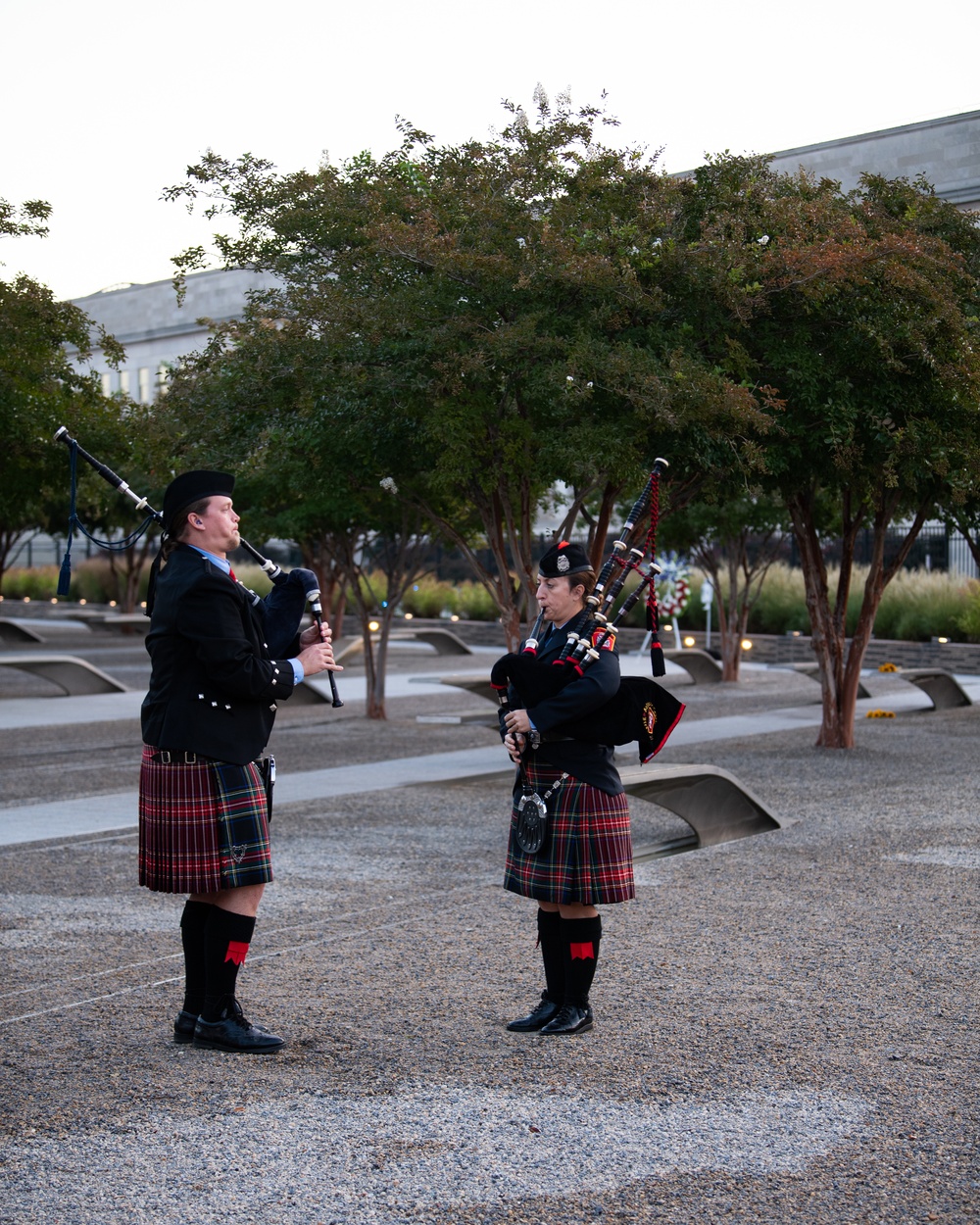 9/11 20th Anniversary Flag Unfurling