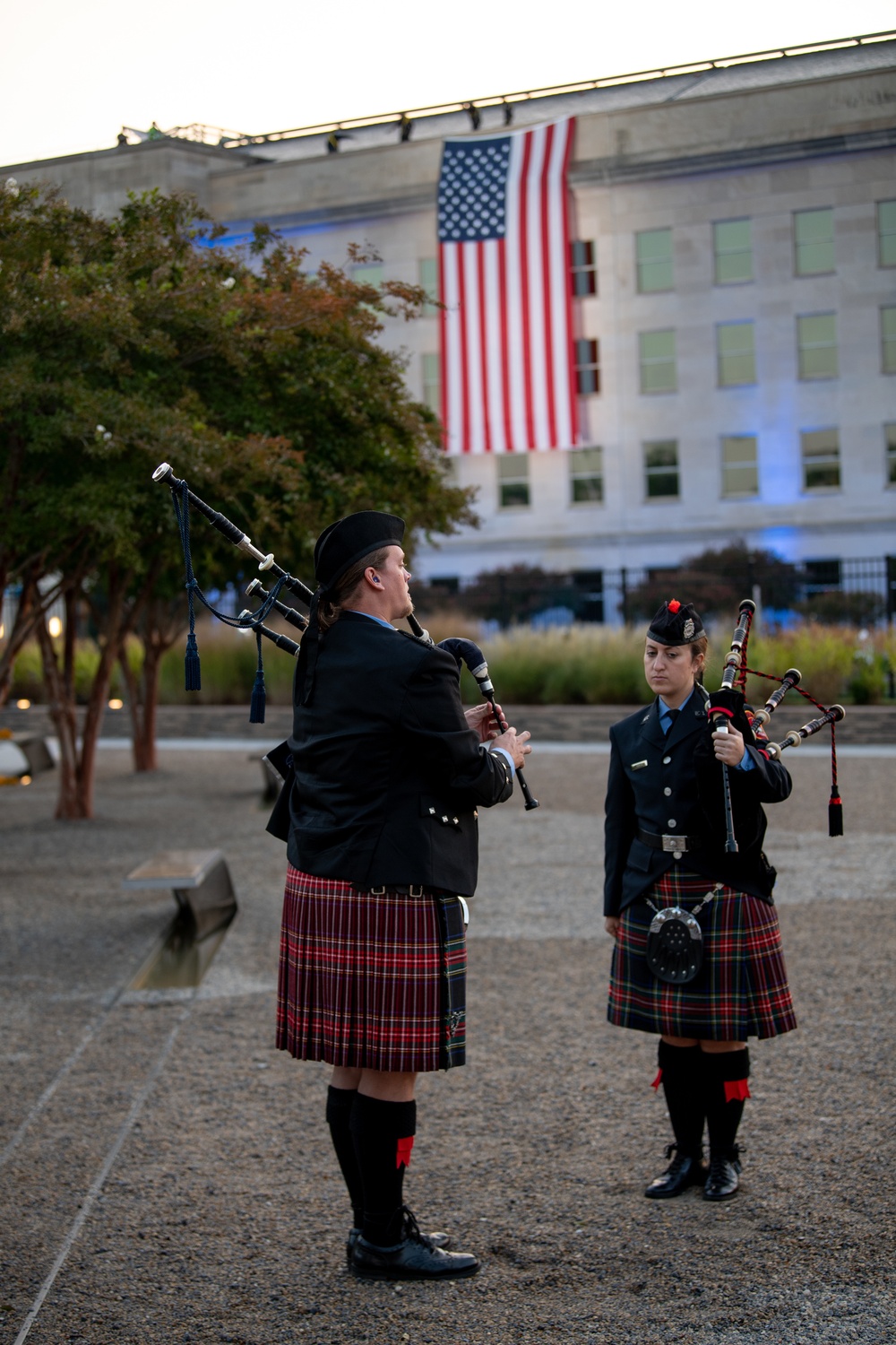 9/11 20th Anniversary Flag Unfurling