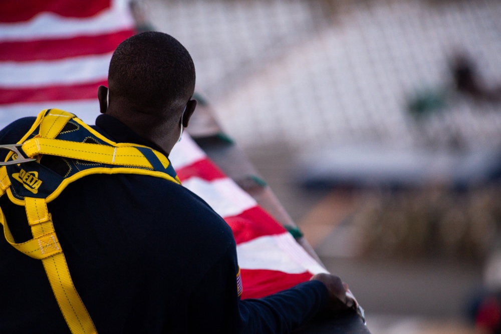 9/11 20th Anniversary Flag Unfurling