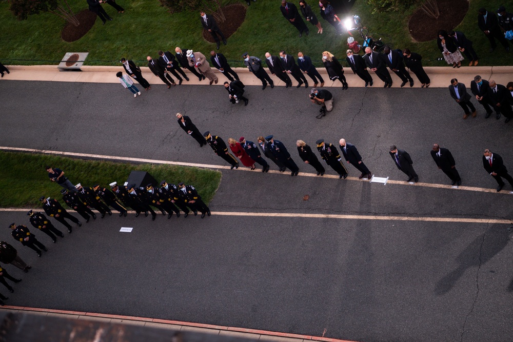 9/11 20th Anniversary Flag Unfurling