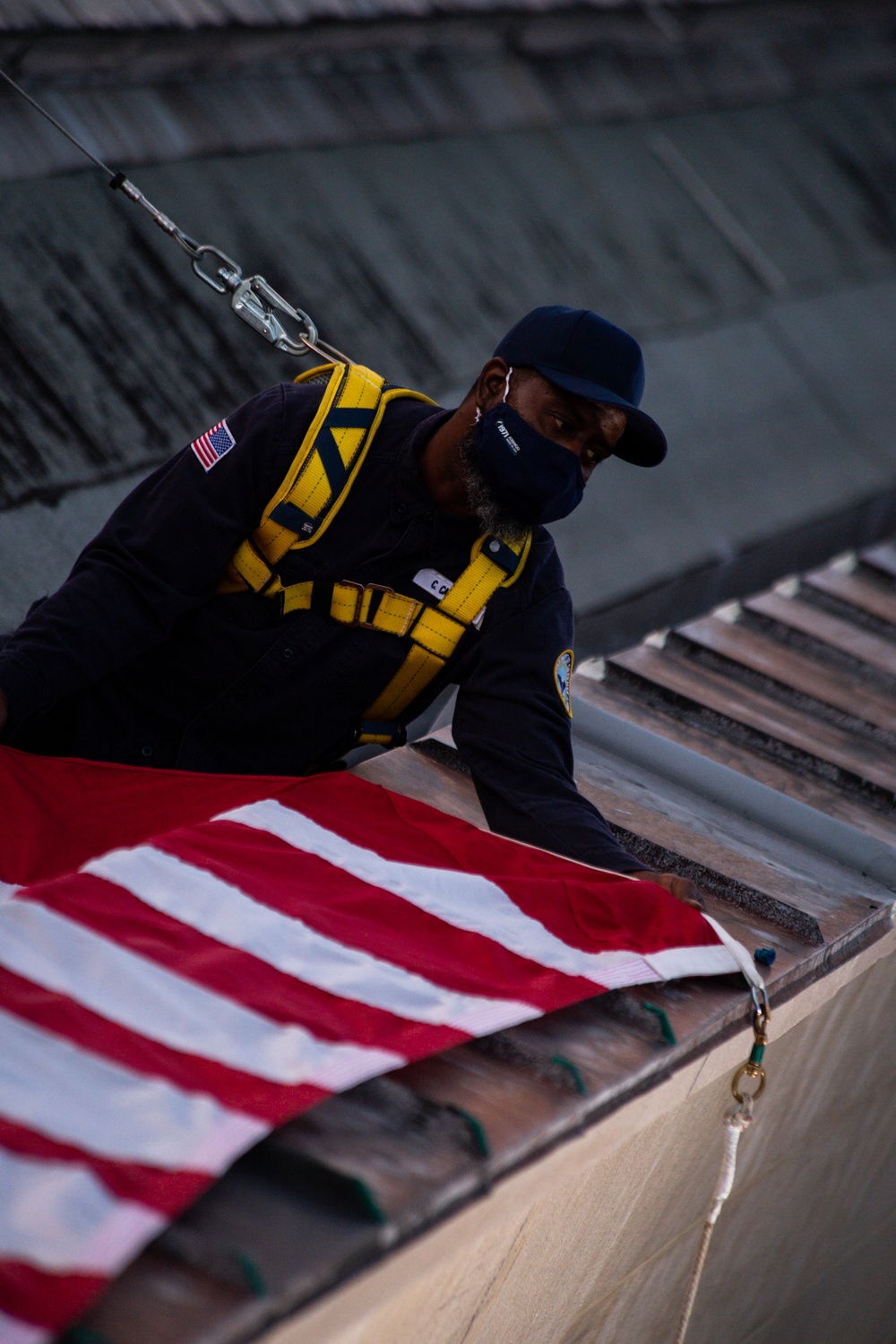 9/11 20th Anniversary Flag Unfurling