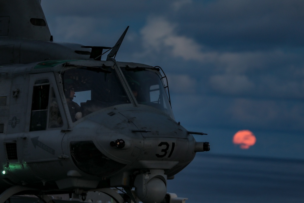 11th MEU flight ops aboard USS Essex