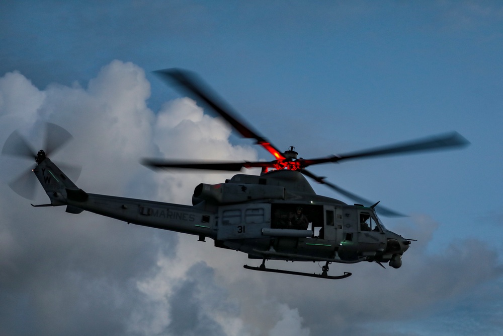 11th MEU flight ops aboard USS Essex