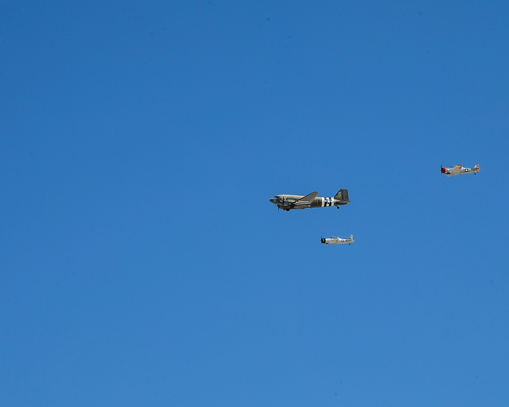 9/11 MCAGCC Flyover by Palm Springs Air Museum