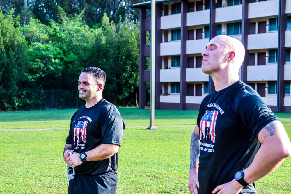 NCO Academy Hawaii Facilitators &amp; Staff Complete The 9/11 Tower Challenge