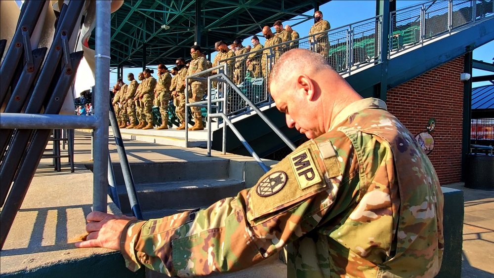 NC Guard Joins Local Service Organizations at 9/11 Remembrance
