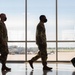 U.S. Service Members, TSA Officers, a symbol of unity in remembrance of those lost in the September 11, 2001, Terrorist Attacks