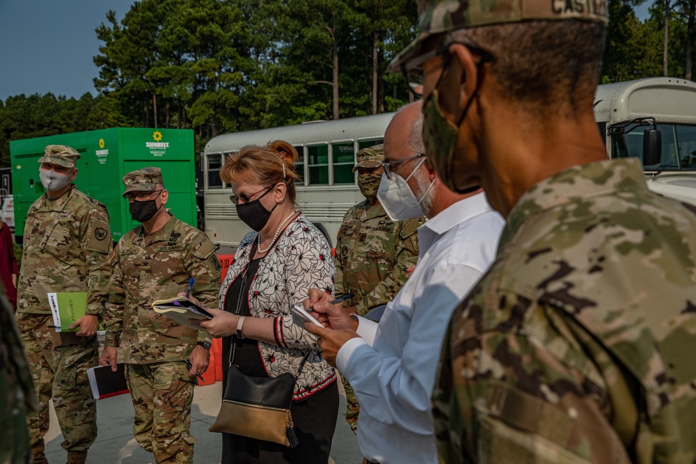 Office of the Secretary of Defense Visits Task Force Eagle