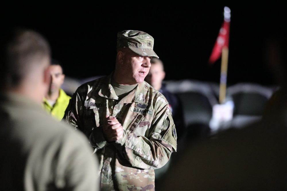 JTF-CA commander and CASA-CA visit TF Spearhead Soldiers