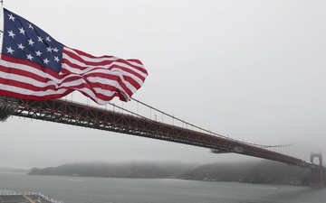 USS Tripoli Arrives in San Francisco in Support of San Francisco Fleet Week