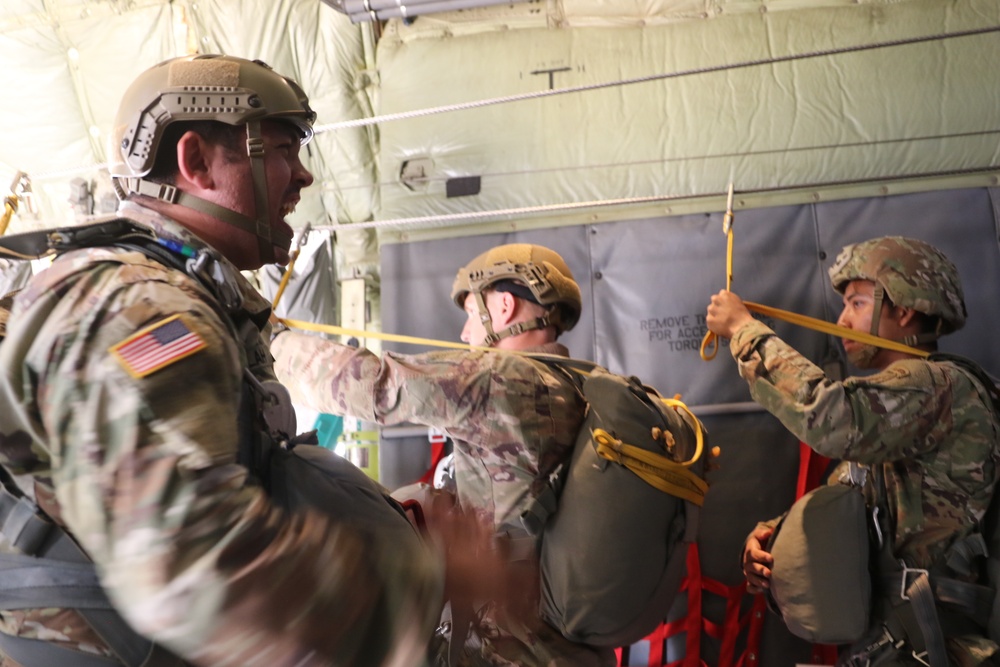 U.S. Special Operations, Egyptian and partner nation’s Special Operations Forces enhance partnerships with a “Friendship Jump”, during Bright Star 21