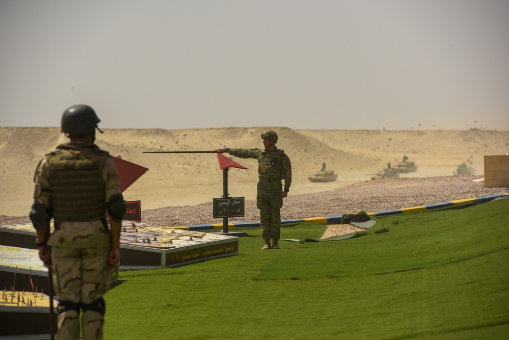 U.S., and Egyptian Armed Forces conduct Company Gunnery at Bright Star 21