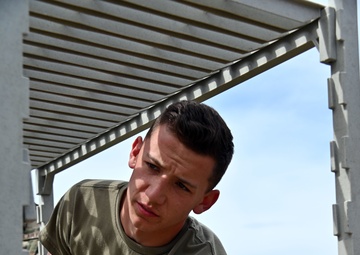 Airmen from the 134th Air Refueling Wing Force Support Squadron train in Alaska