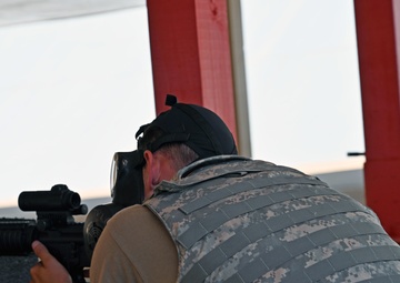 134th Air Refueling Wing airmen train at Combat Arms Training Maintenance