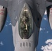 927th Airmen watch the refueling of F-16s