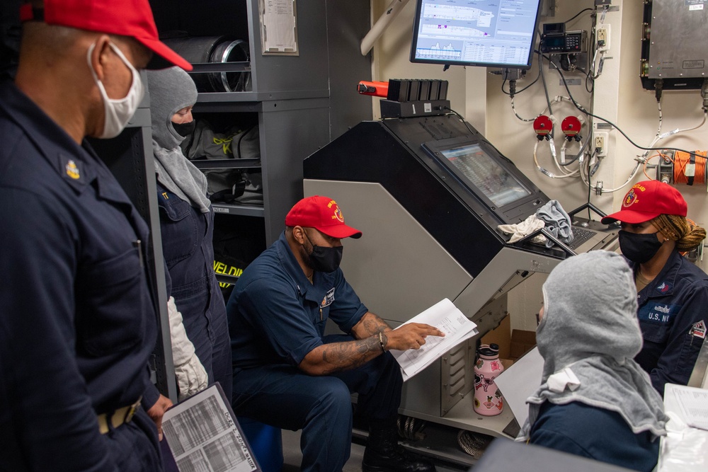 USS Portland General Quarters Drill