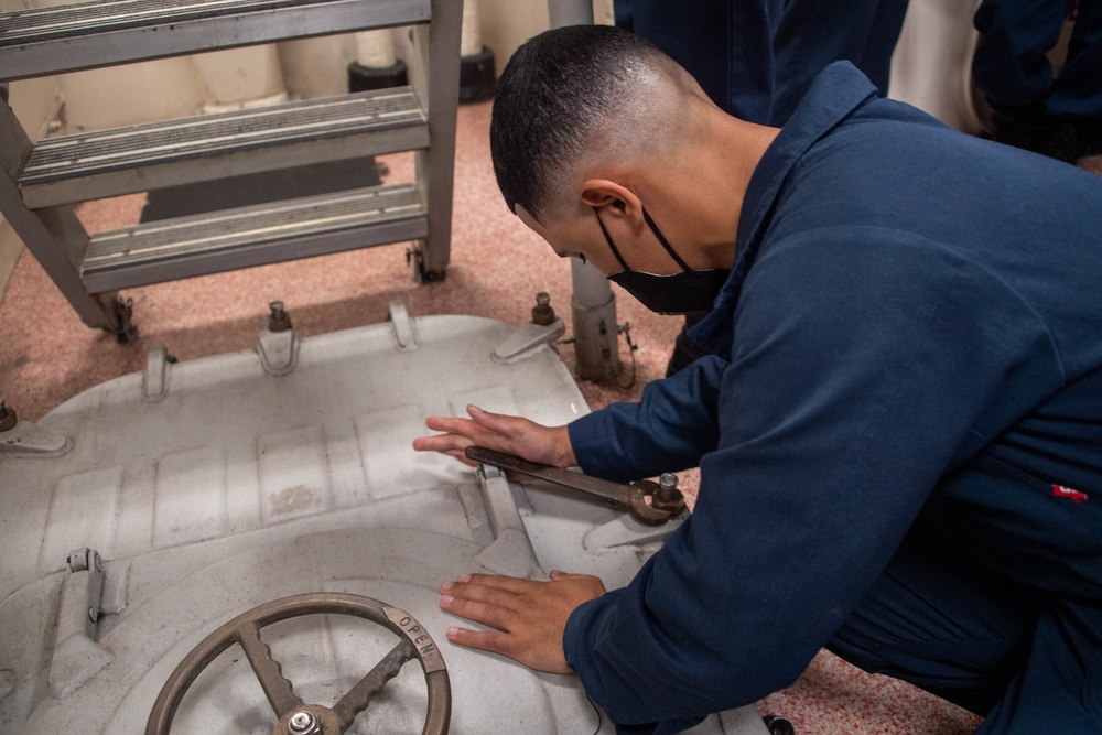 USS Portland General Quarters Drill