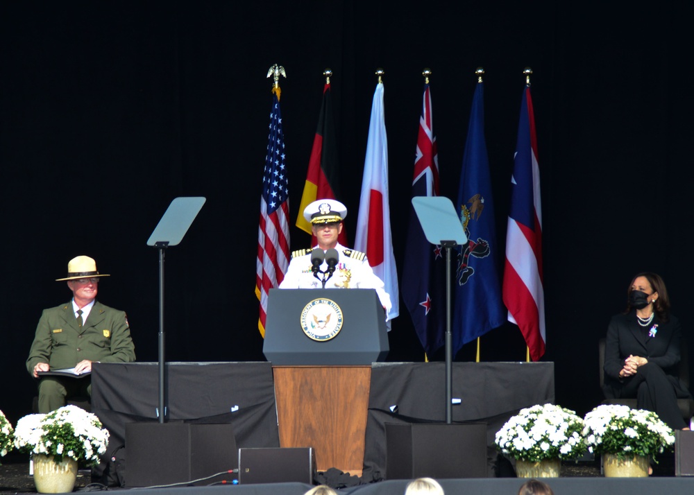 USS Somerset Commemorates the 20th Anniversary of 9/11