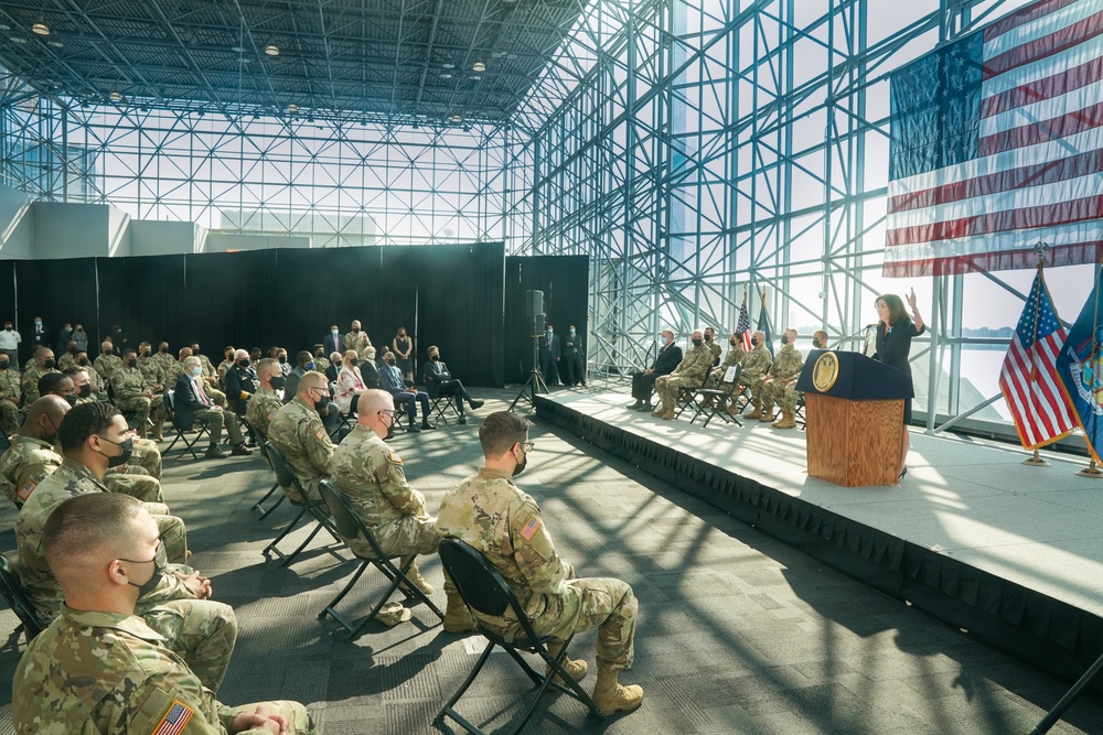 Governor recognizes New York National Guard’s role in response to the September 11 terror attacks and the two decades after