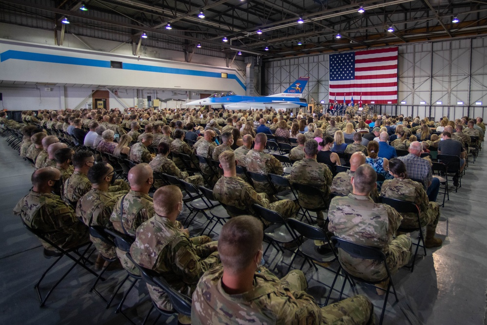 Ceremony for 114th Airmen