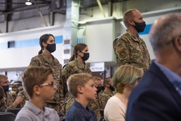 Ceremony for 114th Airmen