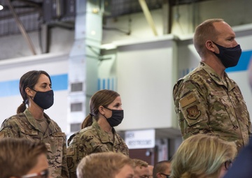 Ceremony for 114th Airmen