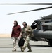 Lt. Gen. Paul Calvert visits Task Force Phoenix at Camp Buehring