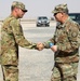 Lt. Gen. Paul Calvert visits Task Force Phoenix at Camp Buehring