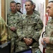 Lt. Gen. Paul Calvert visits Task Force Phoenix at Camp Buehring