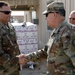 Lt. Gen. Paul Calvert visits Task Force Phoenix at Camp Buehring