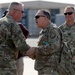 Lt. Gen. Paul Calvert visits Task Force Phoenix at Camp Buehring