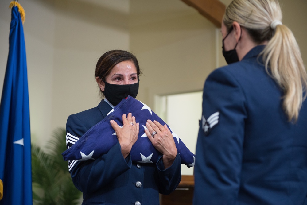 Retirement Ceremony for U.S. Air Force Chief Master Sgt. Rosemarie K. Stokes